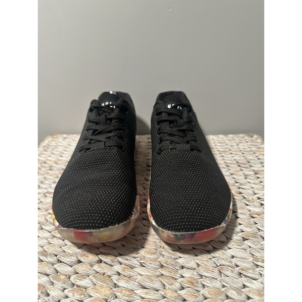 Nobull Impact Daisy Floral Trainer Womens Size 8 Black Running Shoes Sneaker EUC - Picture 3 of 11